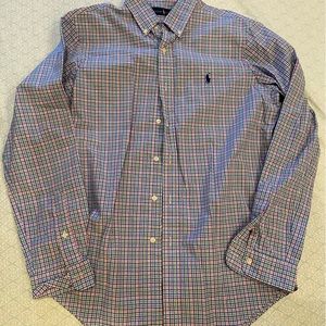 Men’s long sleeve polo